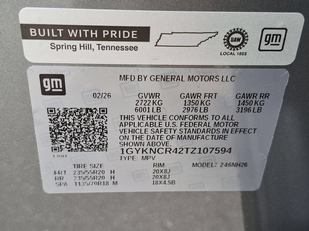 2026 Cadillac XT5 Premium Luxury
