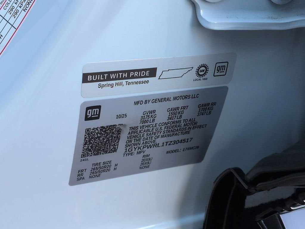 2026 Cadillac LYRIQ Premium Sport