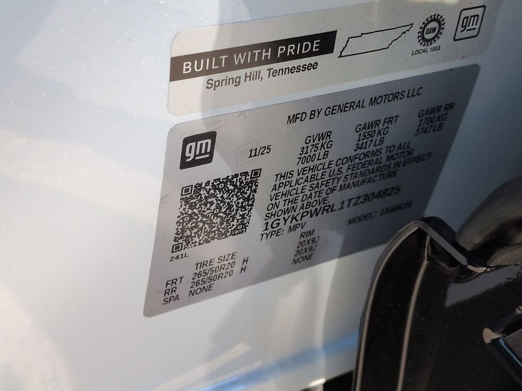 2026 Cadillac LYRIQ Premium Sport