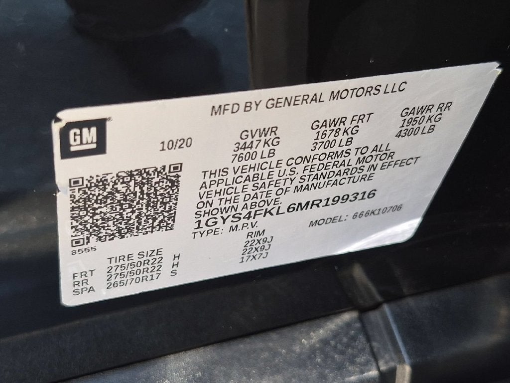 2021 Cadillac Escalade Sport