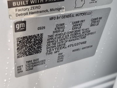 2026 Cadillac ESCALADE IQ Sport