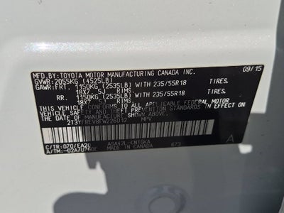 2015 Toyota RAV4 Limited