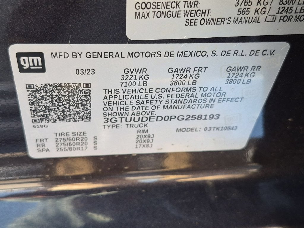 2023 GMC Sierra 1500 SLT