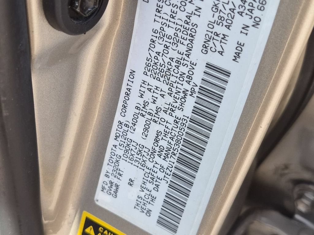 2003 Toyota 4Runner Limited