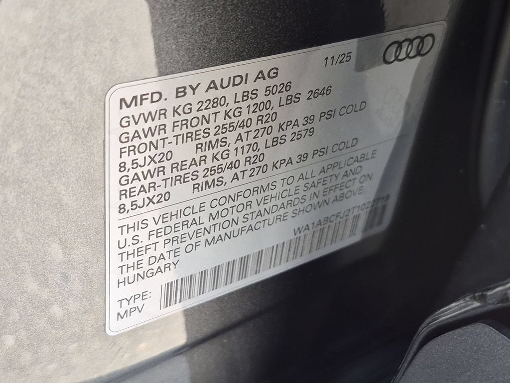 2026 Audi Q3 S line