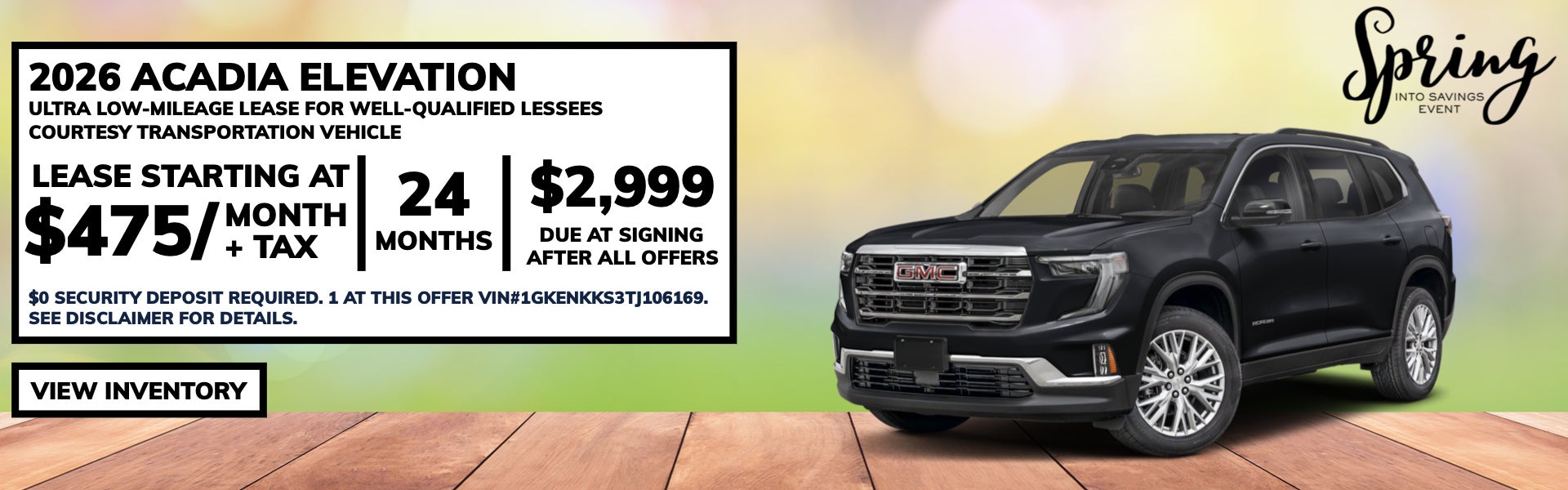 Courtesy Transportation Vehicle