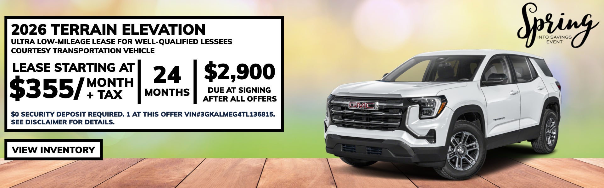 Courtesy Transportation Vehicle