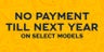 No Payment Till Next Year